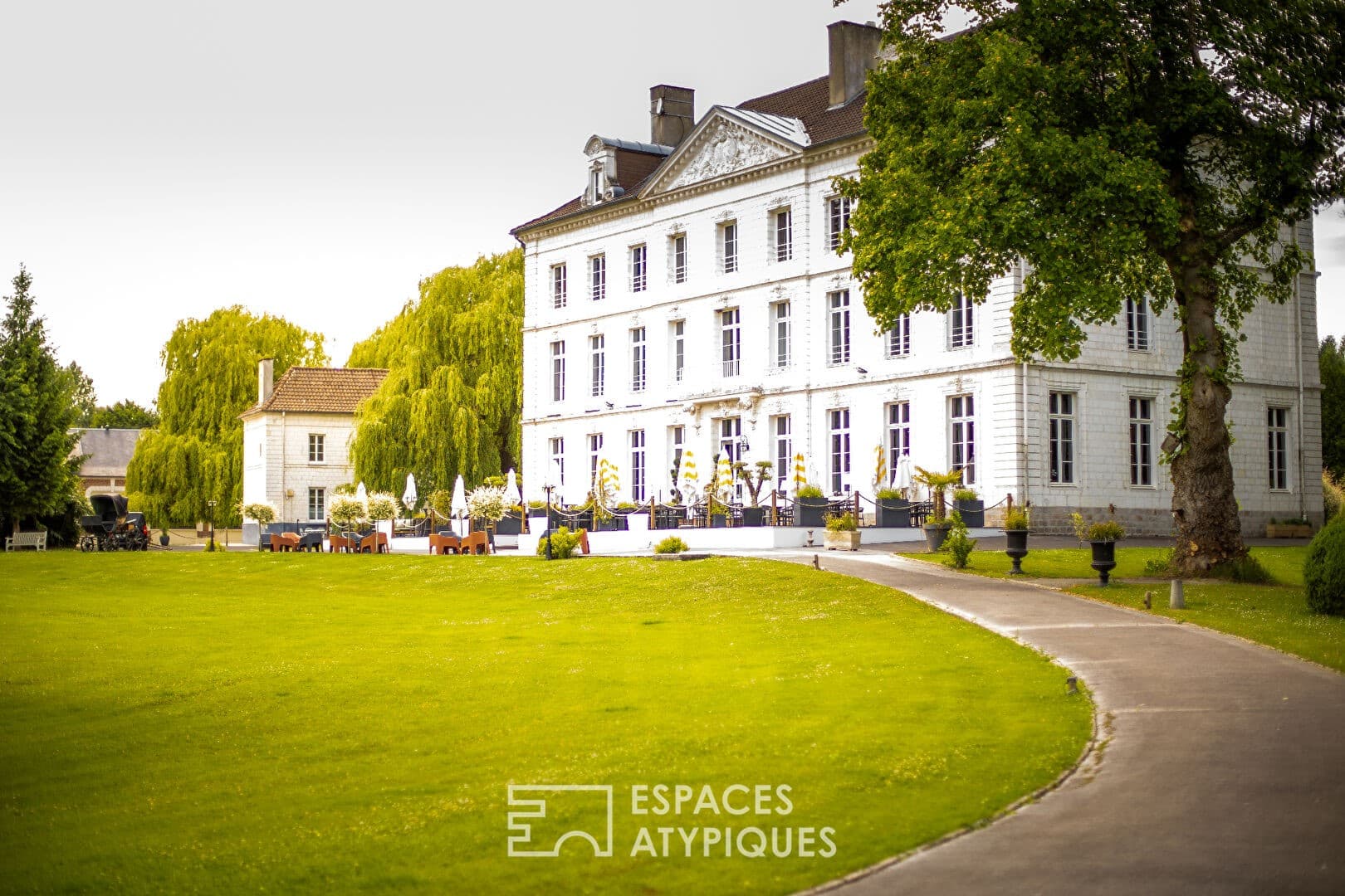Magnificent 19th Century Castle With Event Venue And Heated Infinity Pool — in Hauts-de-France, France
