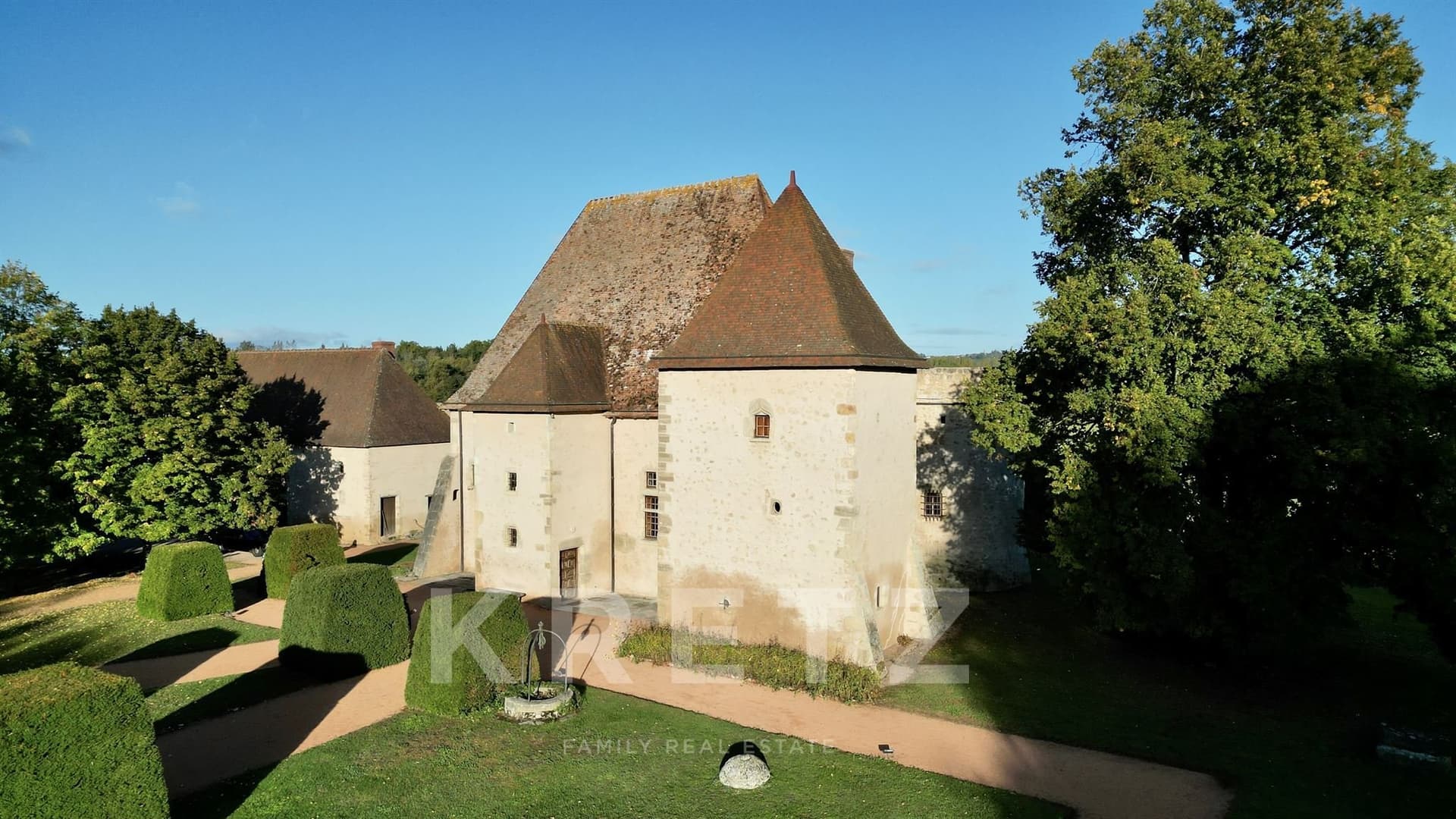 16th Century Château With Pool, Tennis Court, And Outbuildings 2