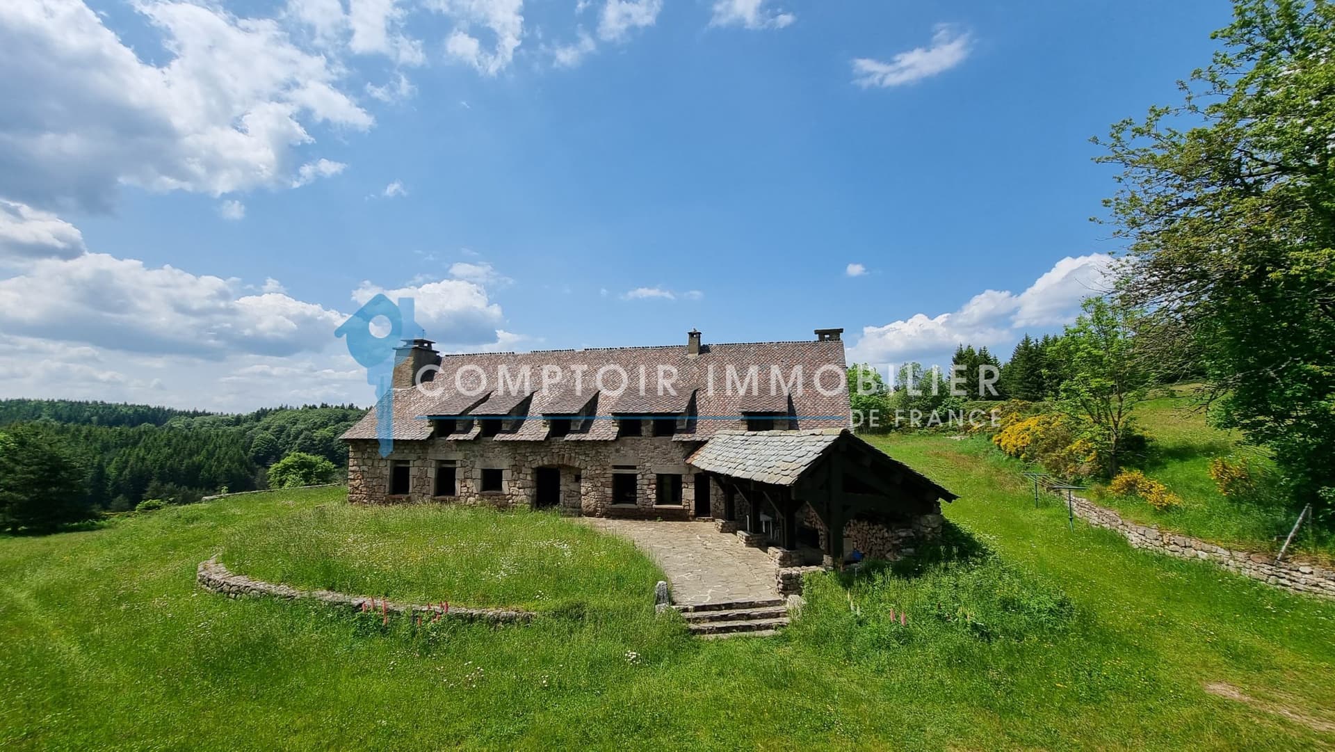 Exceptional 56 Hectare Property With Majestic House In The Ardèche Mountains 2