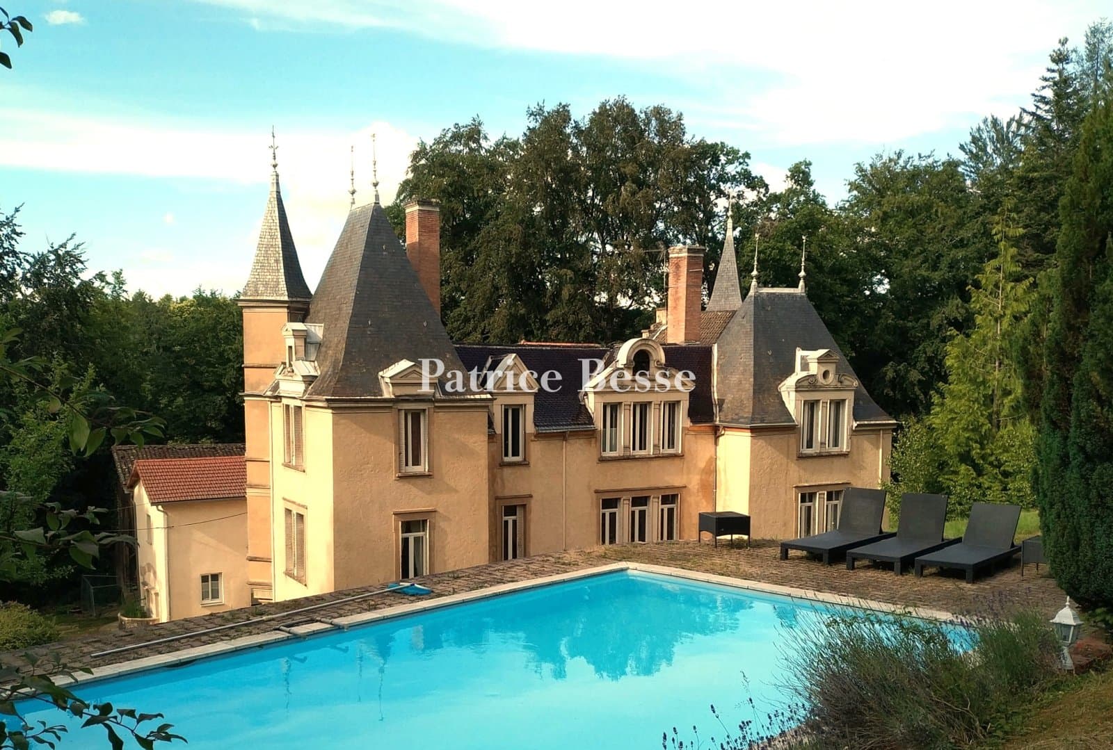 19th Century Château With Expansive Grounds And Swimming Pool