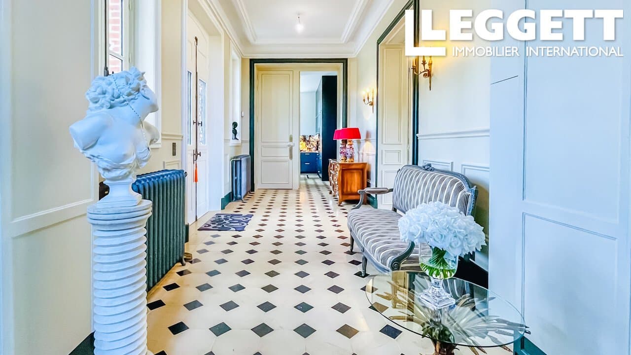 Elegant 19th Century Château With Equestrian Facilities In Normandy 5