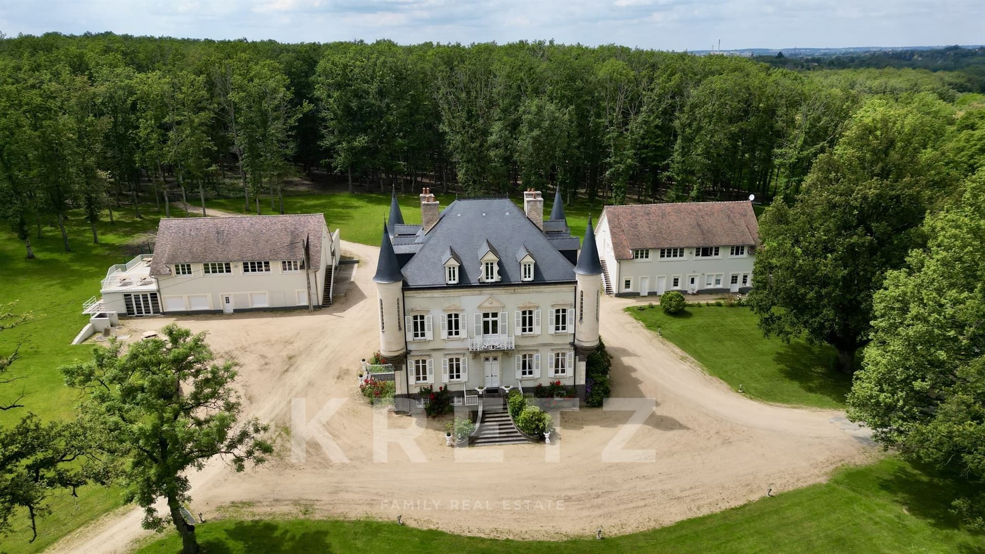 Renovated Château With 570 Sqm Living Space And 30 Hectare Park 2