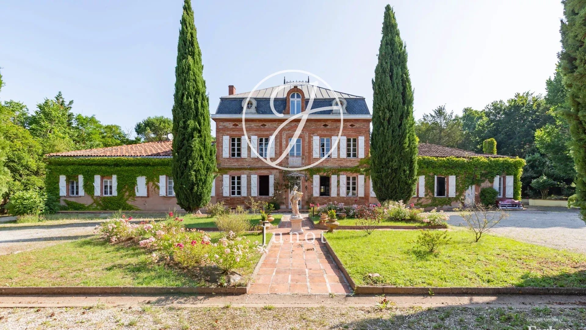 Elegant 18th Century Château With Established Hospitality Business — Château for sale in France