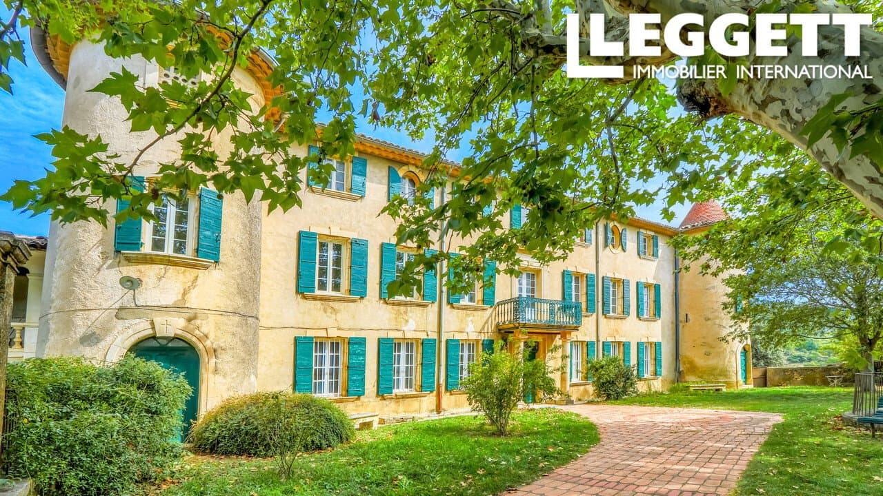 Magnificent 17th Century Château With Agricultural Buildings And 84 Hectares — Château for sale in France
