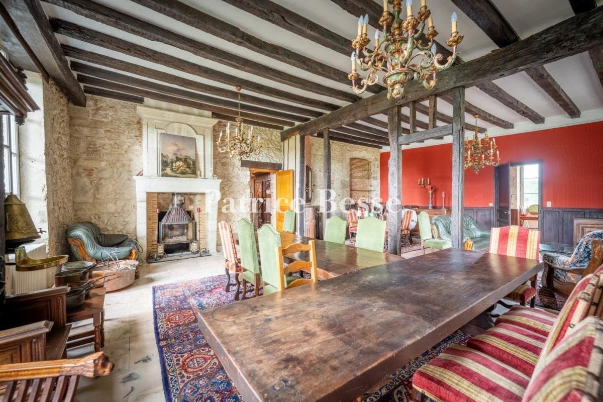 A 17th Century Castle, Overhauled In The 18th And 19th Centuries, With Outbuildings And 2