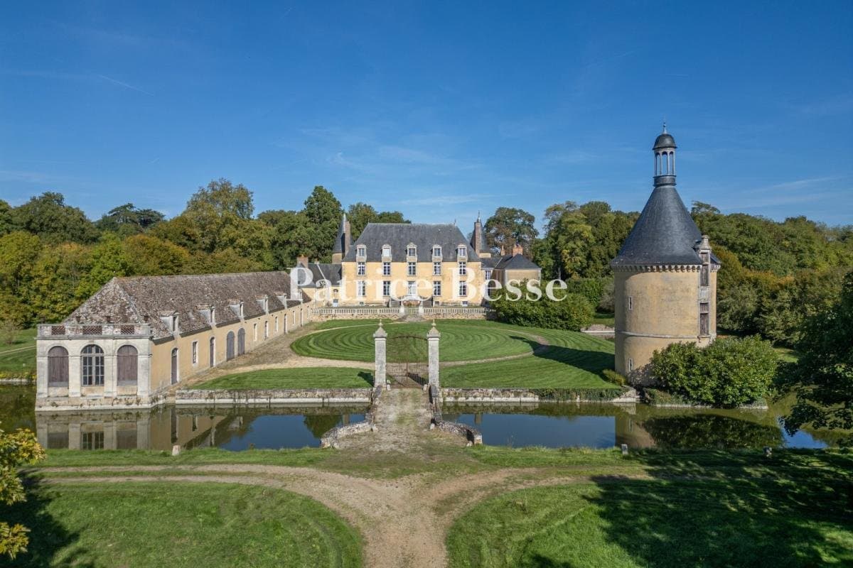 A 17th Century Chateau Listed As A Historical Monument With 108 Hectares Of Grounds, Tucked Away