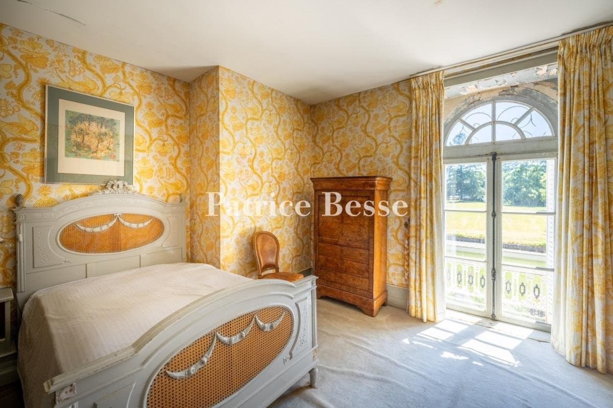 A 19th Century Palladian Chateau, Its Outbuildings, Tree Filled Grounds, A Swimming Pool And 3