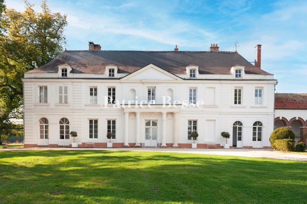 A Renovated 18th Century Chateau With Outhouses And Over Seven Hectares Of Grounds, Nestled In