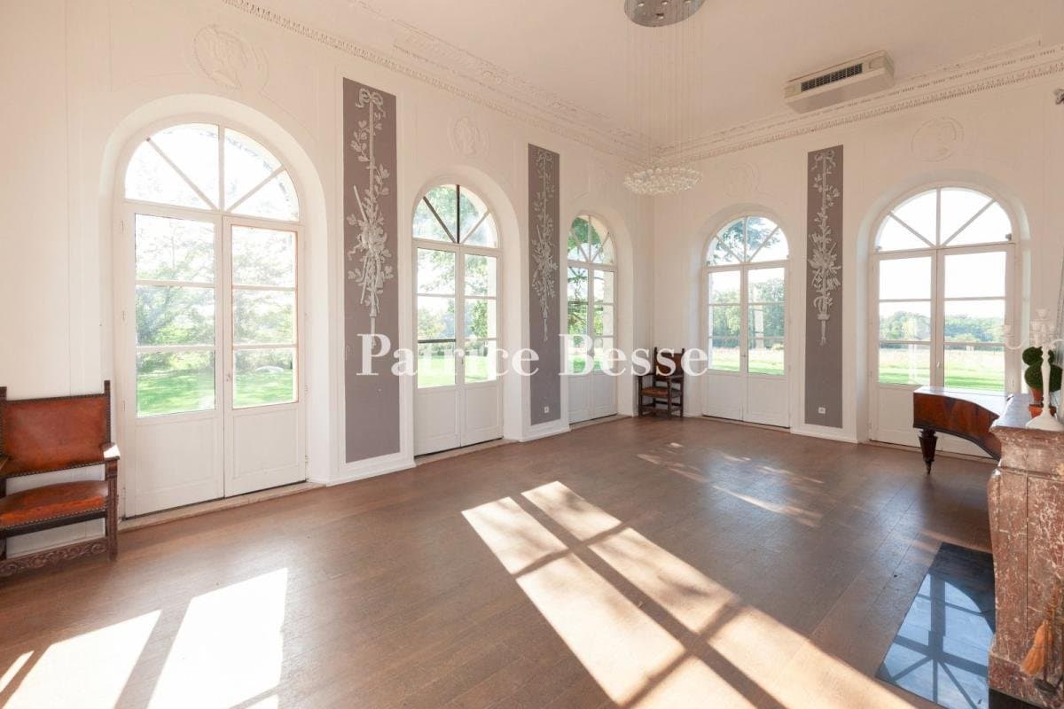 A Renovated 18th Century Chateau With Outhouses And Over Seven Hectares Of Grounds, Nestled In 4