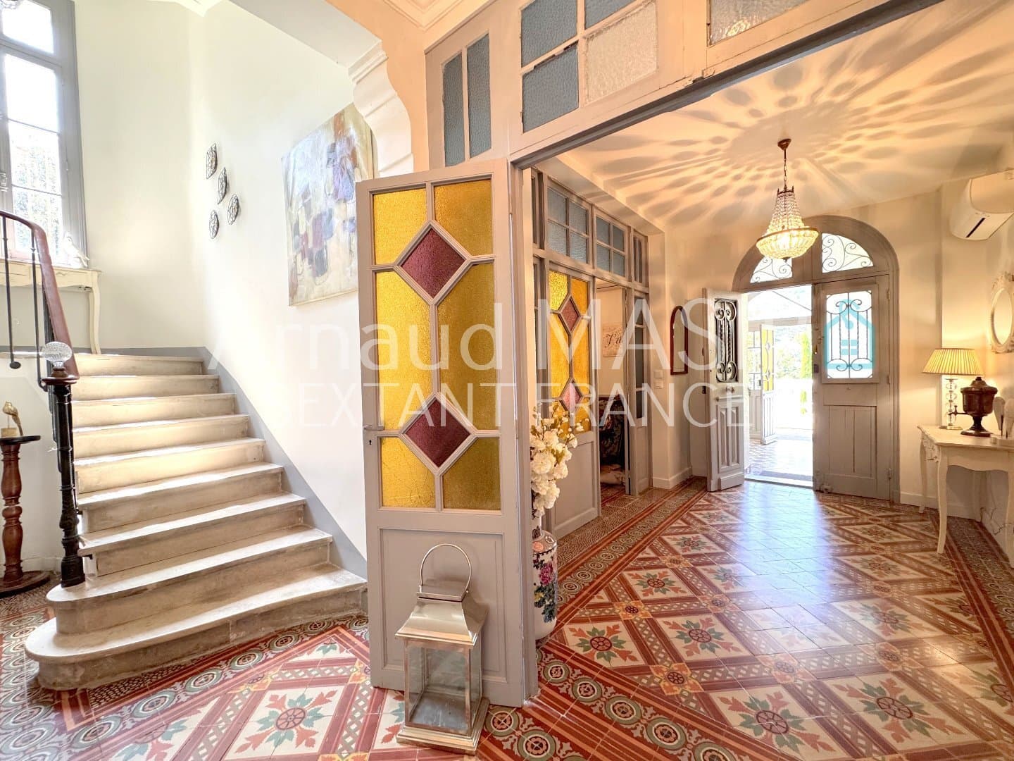 Exceptional Belle Epoque Property With Pool, Private Grounds, Terraces, Castle View 5