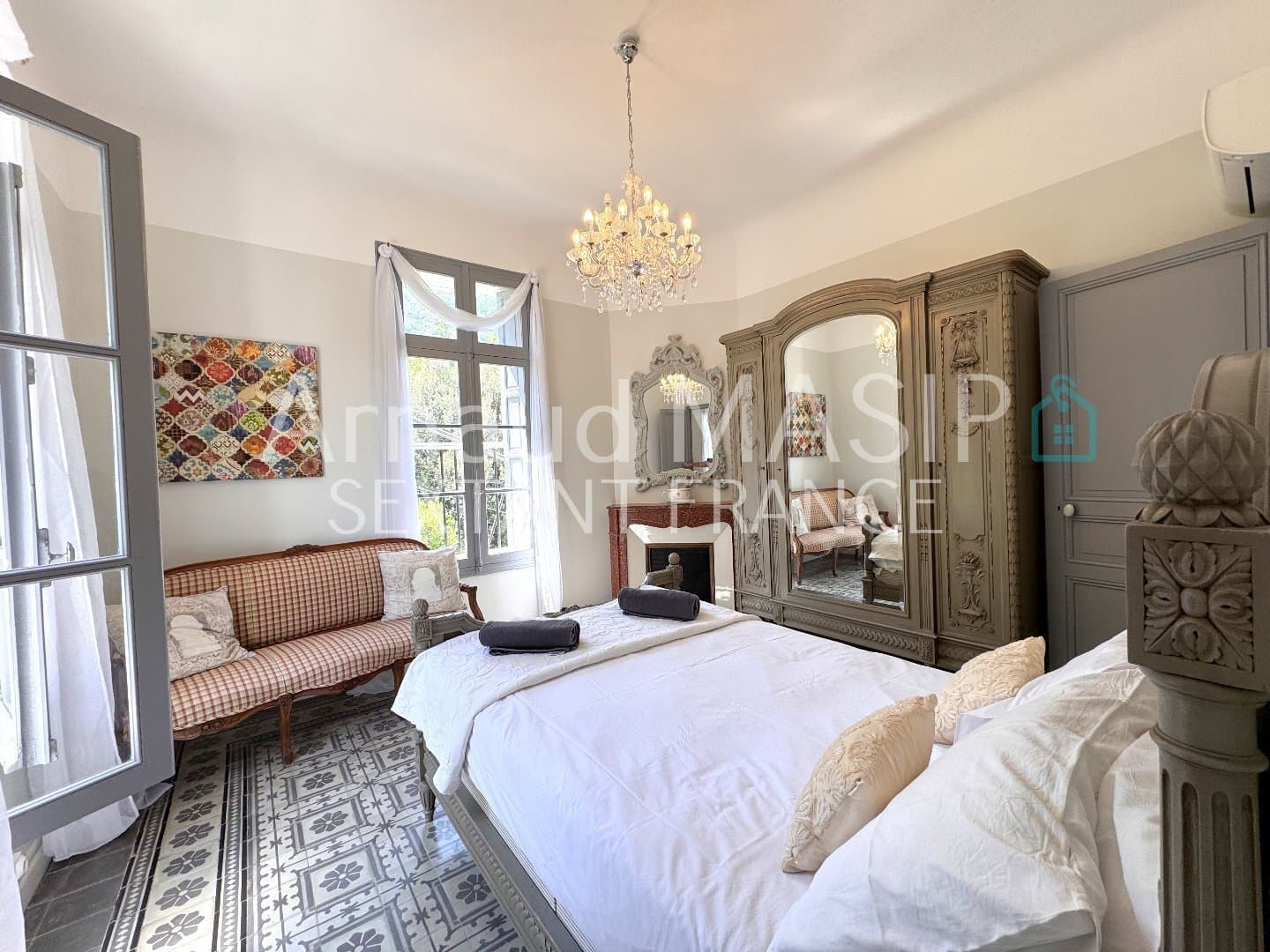 Exceptional Belle Epoque Property With Pool, Private Grounds, Terraces, Castle View 4