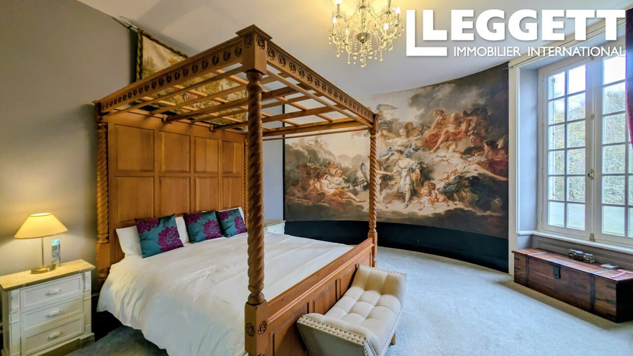 Turnkey Château With 10 Bedrooms, Bar, Function Room, Pool, Spa, And Tennis Court. 2