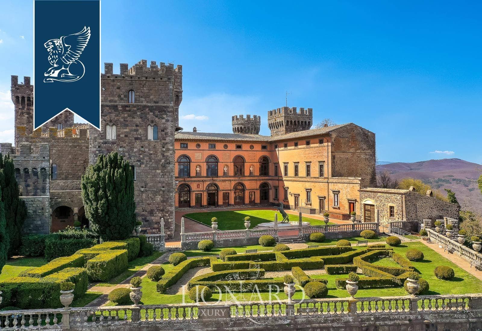 Between Luxury And History: Medieval Castle For Sale In Viterbo