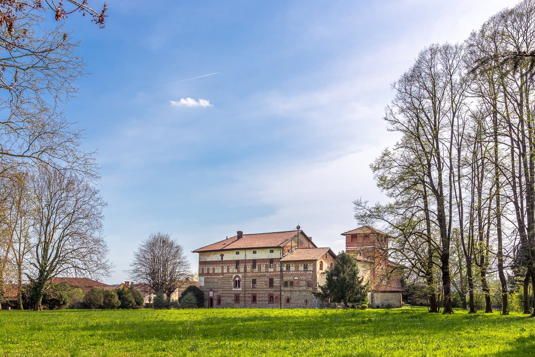 Castle Near Monferrato Area Biella