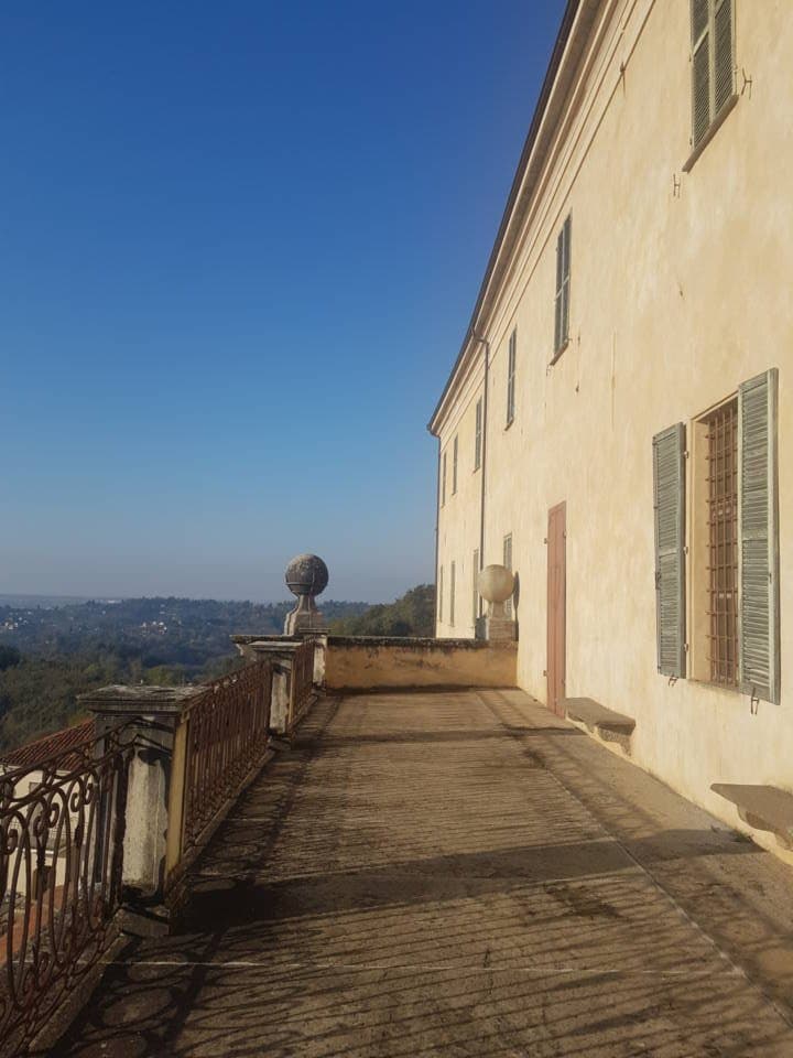Castle Of Pocapaglia With Residence And Land