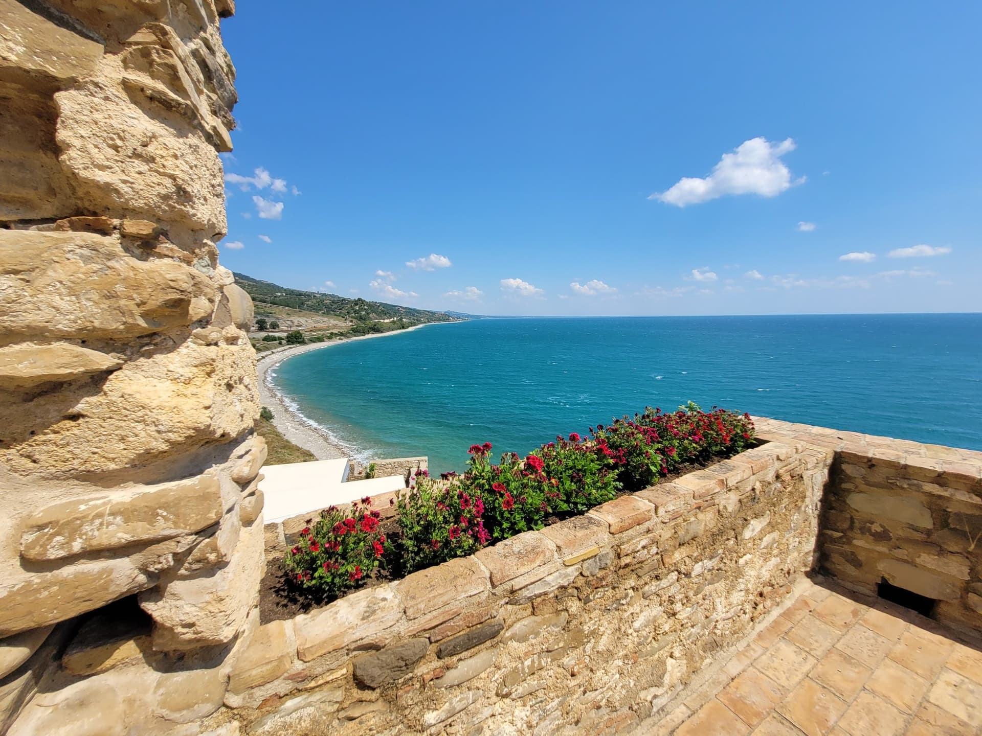 Castle Of The Emperors And The Kings Directly On The Sea In Calabria Italy 3