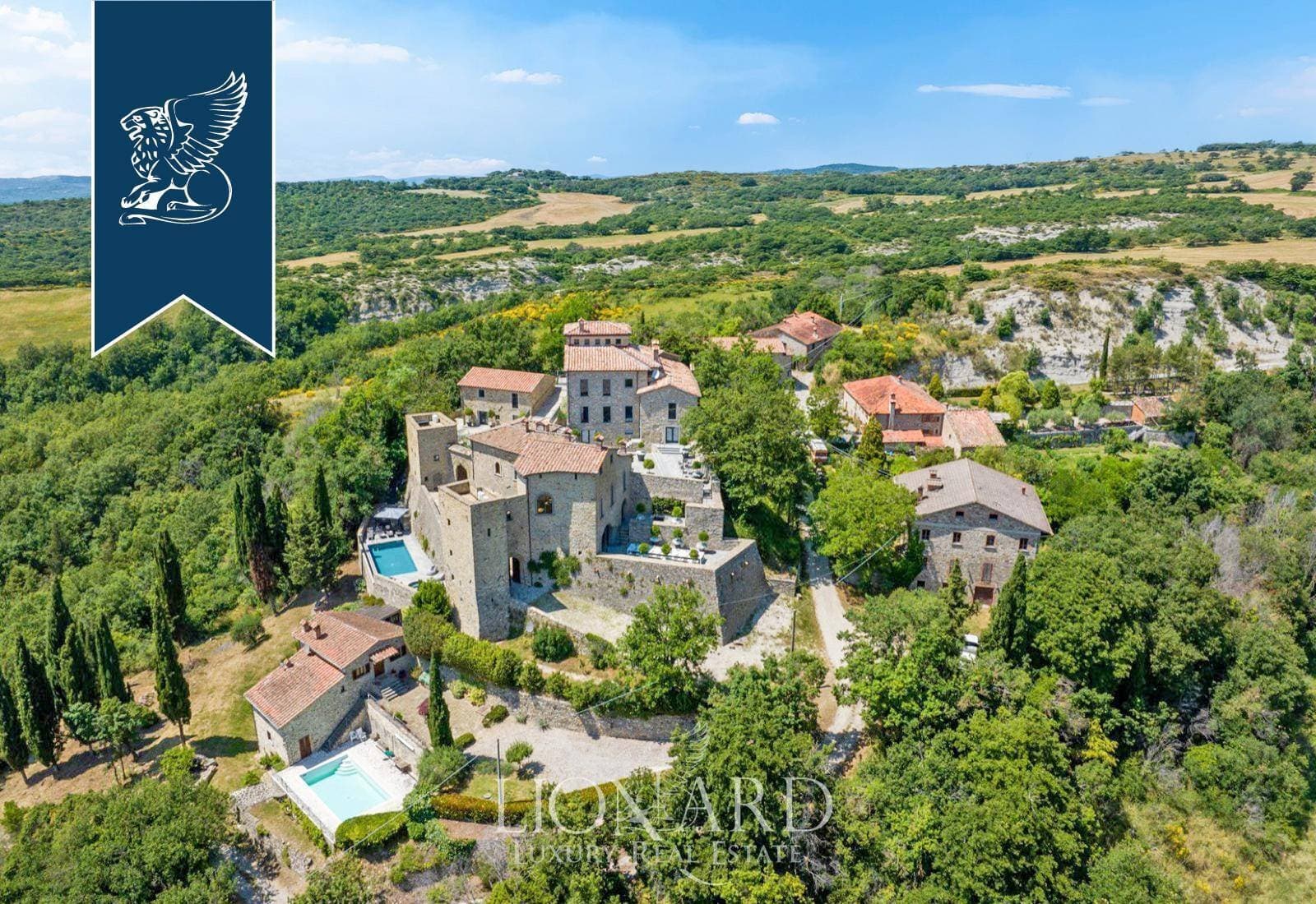 Exclusive 12th Century Castle On Tuscan Hills