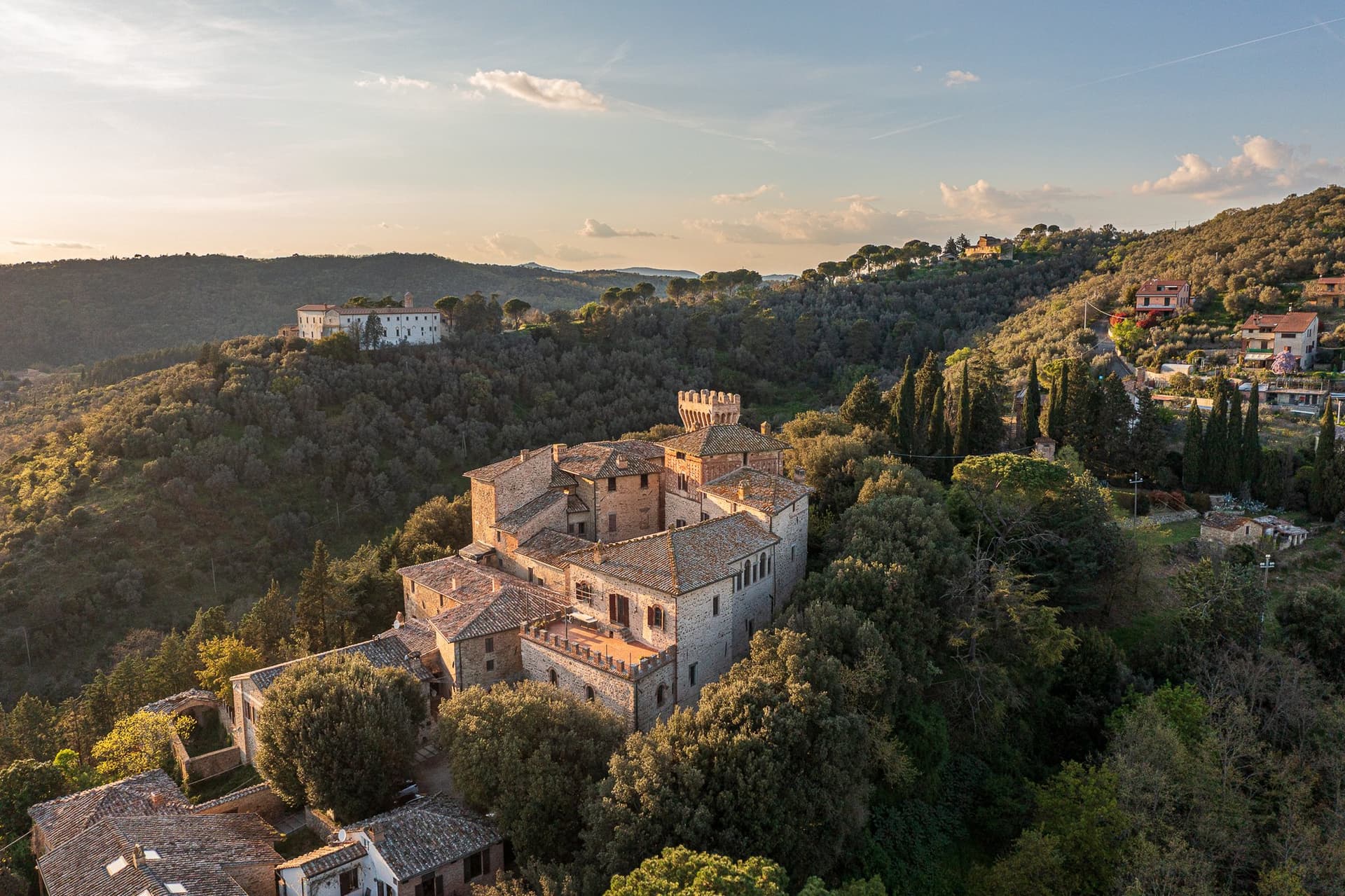 Farm Estate With XI Century Castle For Sale In Umbria