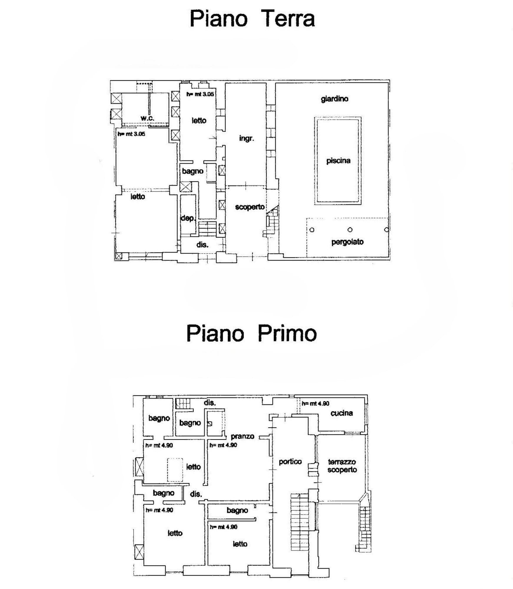 Historic 19th Century Mansion With Swimming Pool In The Heart Of An Ancient Borgo 2