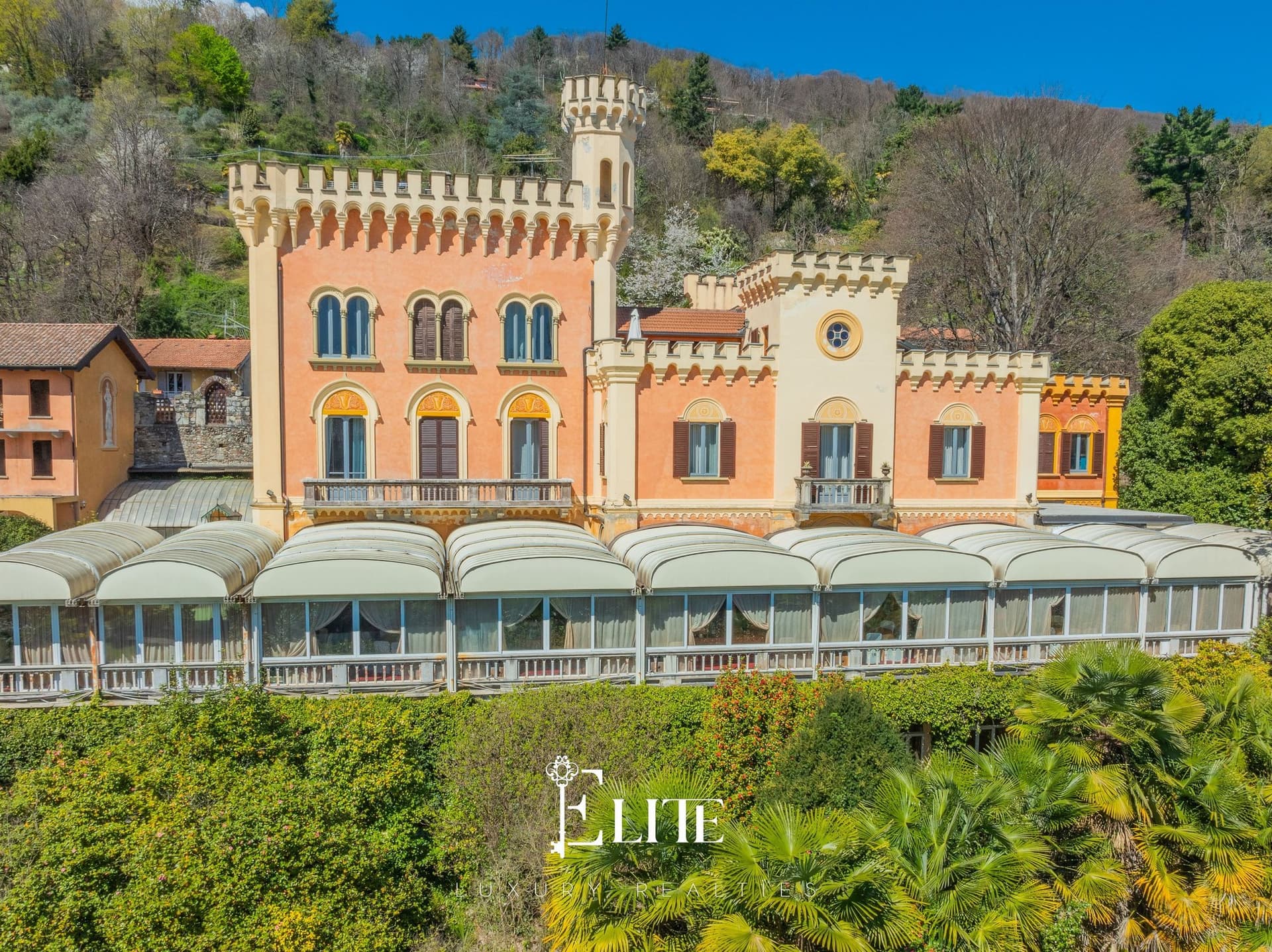 Historic Castle On Lake Maggiore, Lesa