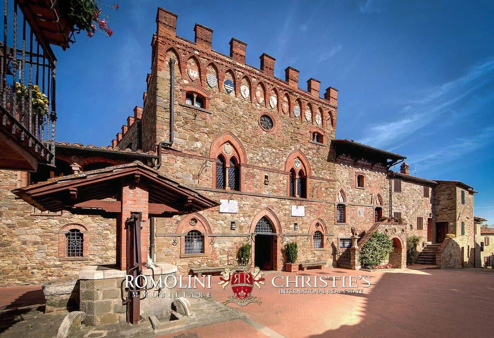 Italian Castle For Sale, Chianti Wine Area
