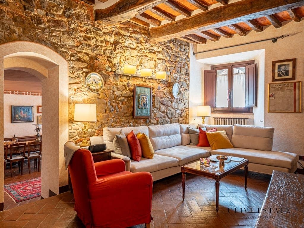 XII Century Fully Furnished Castle In Chianti, With Pool And Olive Grove Montebenichi (Ar) 2