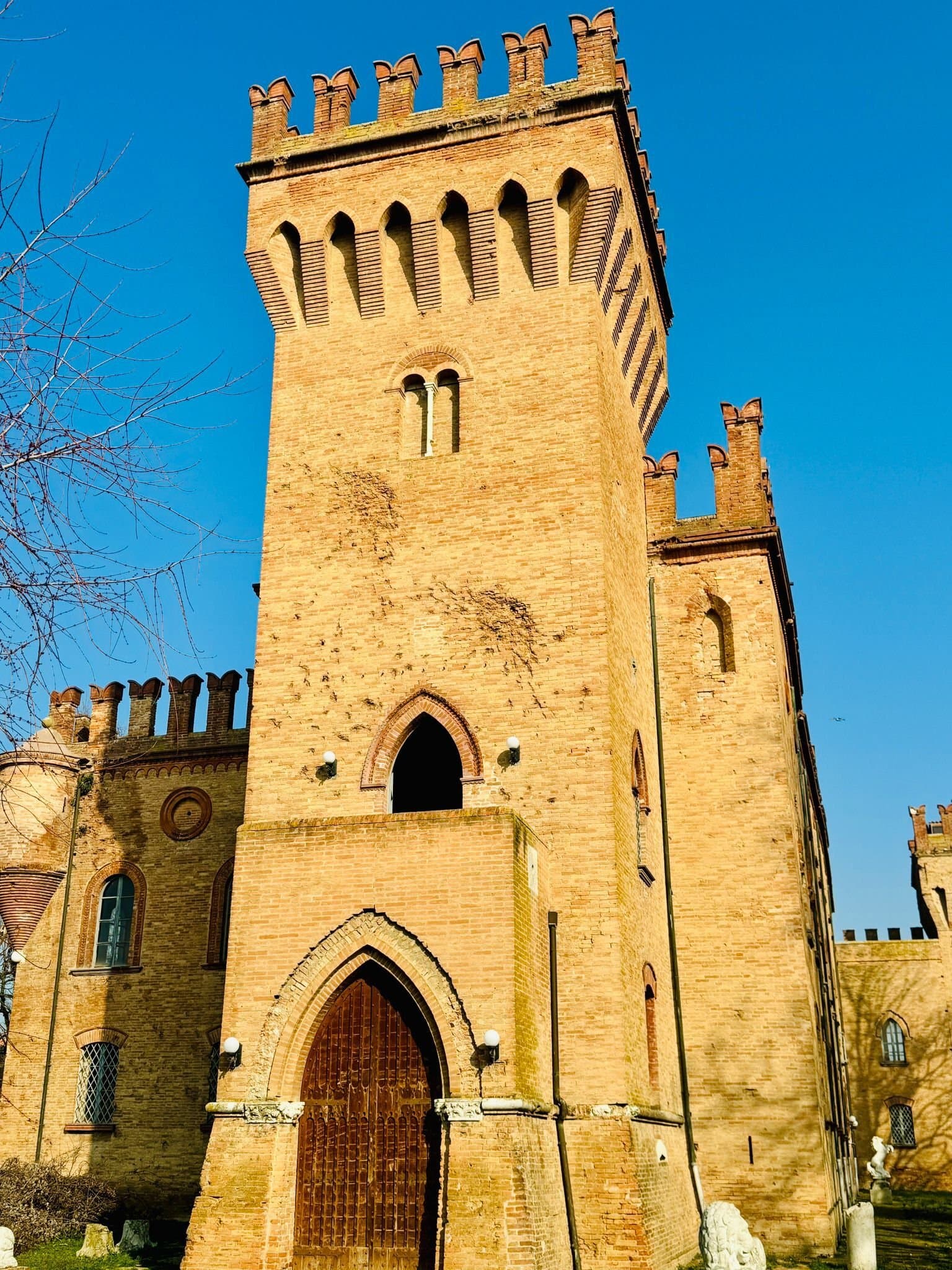 Medieval Castle In Italy Emilia Romagna, Santa Maria DI Fabriago Lugo 2